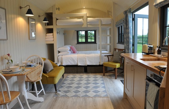 bankhead Shepherd's hut 540x350